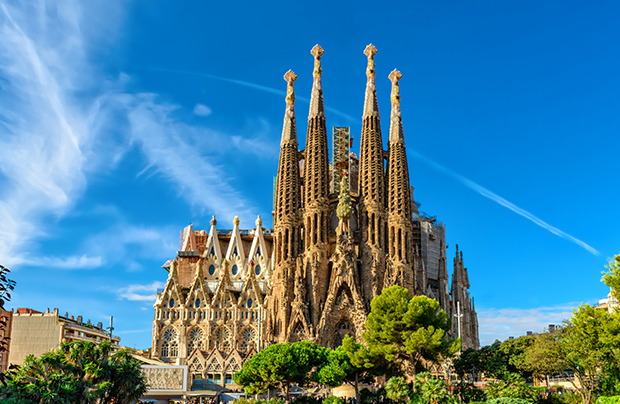 La Sagrada Familia es una obra de arte de Gaudí
