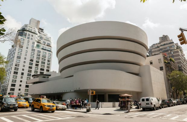 Museo Guggenheim diseñado por Frank Lloyd Wright en Nueva York.